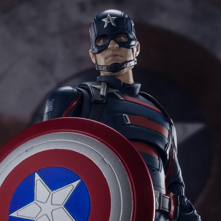 The Falcon and the Winter Soldier S.H.Figuarts Captain America (John Walker) Action Figure Gallery Image 6