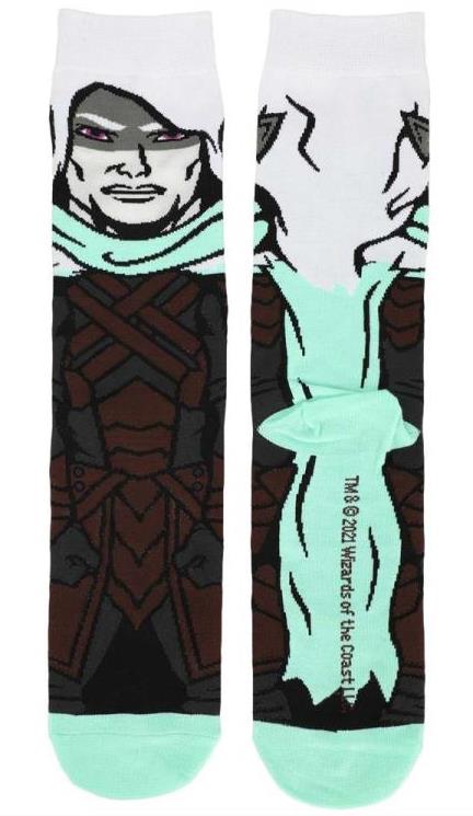 Dungeons & Dragons Drizzt Do'Urden 360 Character Socks Gallery Image 3