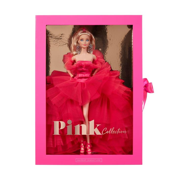 Barbie Pink Collection Pink Premiere Barbie Doll Gallery Image 11