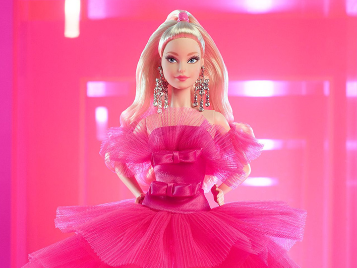 Barbie Pink Collection Pink Premiere Barbie Doll Gallery Image 1