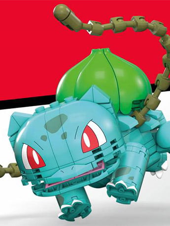 Pokemon Mega Construx Wonder Builders Build & Show Bulbasaur Gallery Image 2