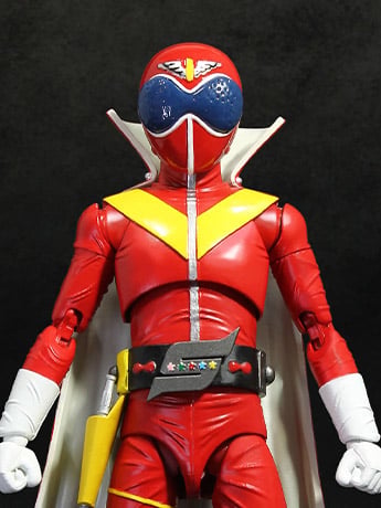 Himitsu Sentai Goranger HAF Red Ranger (Akarenger) Figure Gallery Image 2