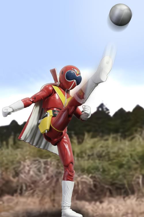 Himitsu Sentai Goranger HAF Red Ranger (Akarenger) Figure Gallery Image 9