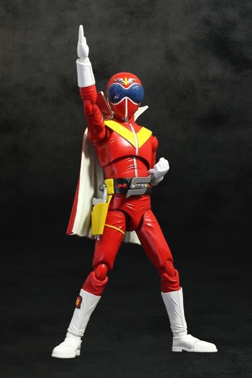 Himitsu Sentai Goranger HAF Red Ranger (Akarenger) Figure Gallery Image 6