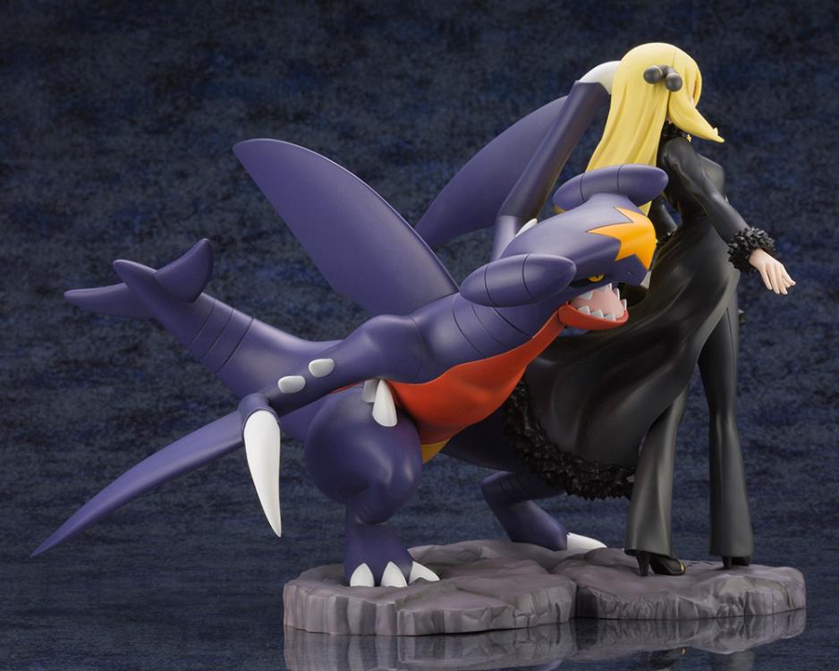 Pokemon ArtFX J Cynthia with Garchomp Figure Gallery Image 5