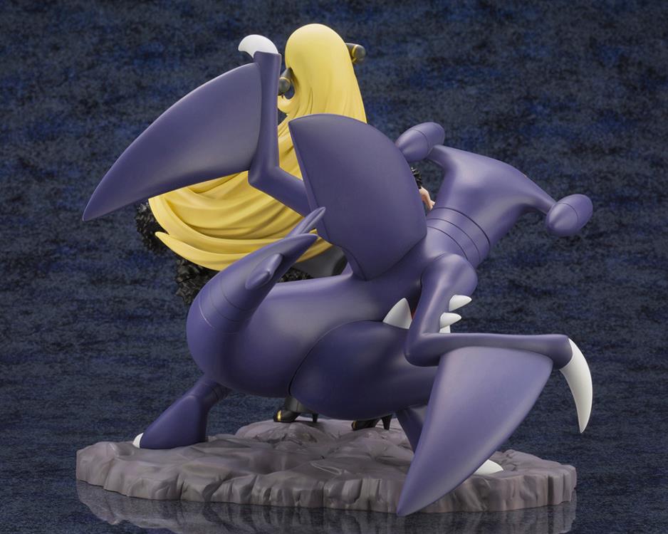 Pokemon ArtFX J Cynthia with Garchomp Figure Gallery Image 6