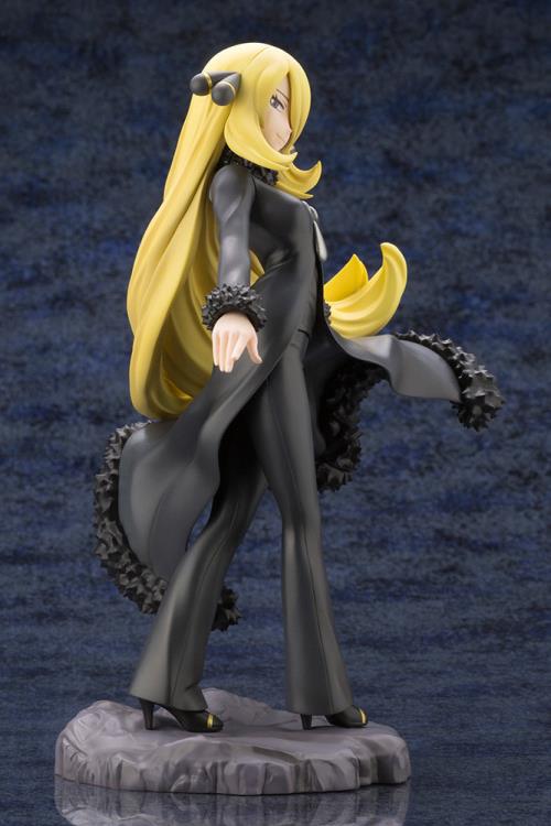 Pokemon ArtFX J Cynthia with Garchomp Figure Gallery Image 13