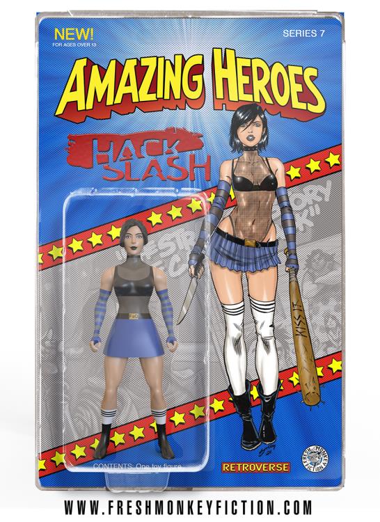 Amazing Heroes Classic Heroines Wave 7 BBTS Exclusive Set of 10 Figures Gallery Image 6