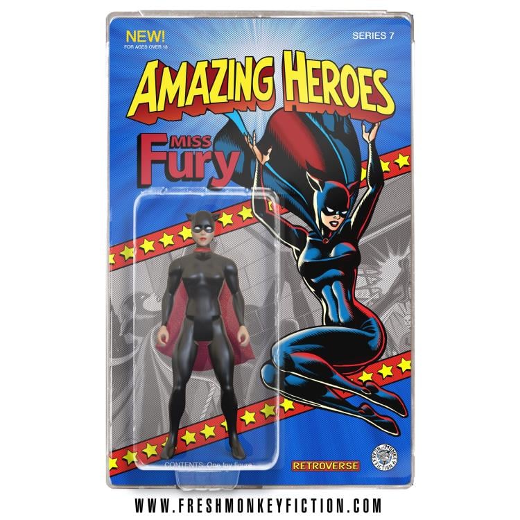 Amazing Heroes Classic Heroines Wave 7 BBTS Exclusive Set of 10 Figures Gallery Image 22