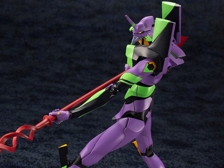 Rebuild of Evangelion EVA Unit-01 with Spear of Cassius Model Kit Gallery Image 1