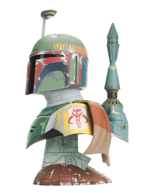 Star Wars: The Empire Strikes Back Legends In 3D Boba Fett 1/2 Scale Limited Edition Bust Gallery Image 4