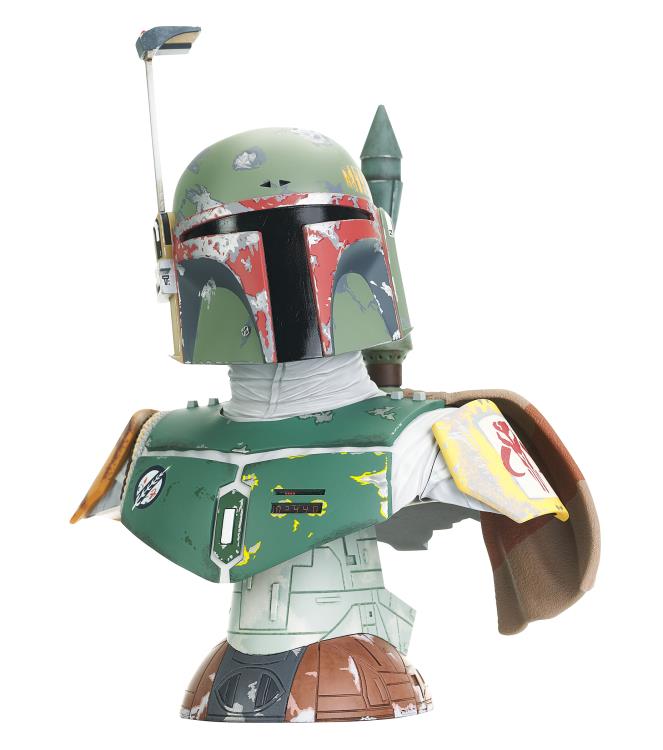 Star Wars: The Empire Strikes Back Legends In 3D Boba Fett 1/2 Scale Limited Edition Bust Gallery Image 3