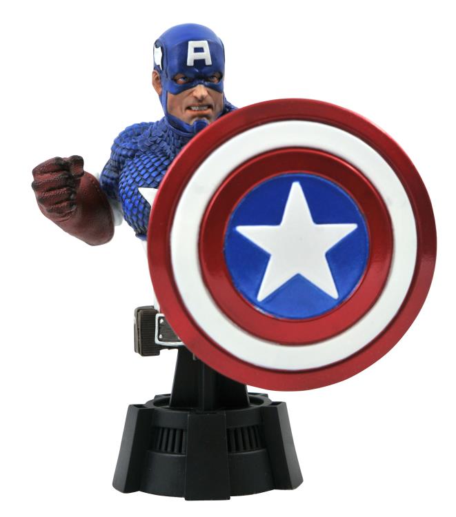 Marvel Captain America 1/7 Scale Limited Edition Mini Bust Gallery Image 3
