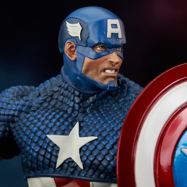 Marvel Captain America 1/7 Scale Limited Edition Mini Bust Gallery Image 11