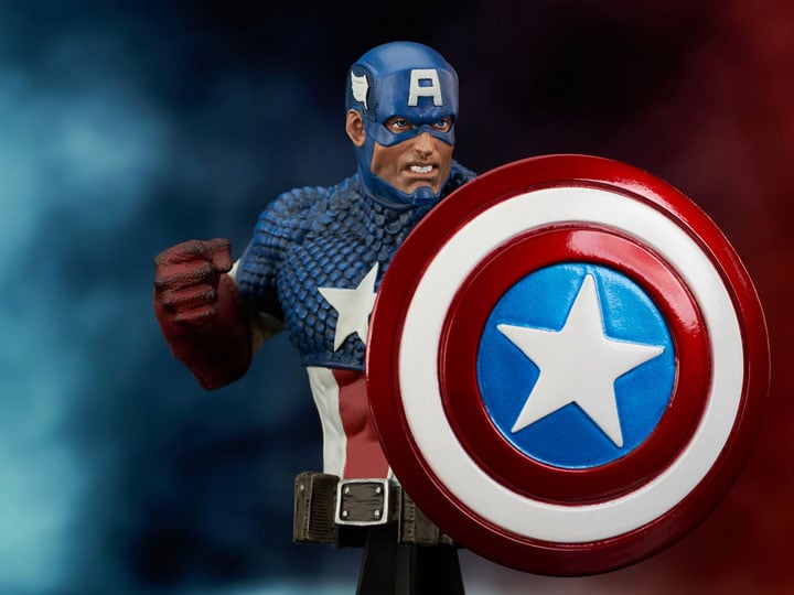 Marvel Captain America 1/7 Scale Limited Edition Mini Bust Gallery Image 1