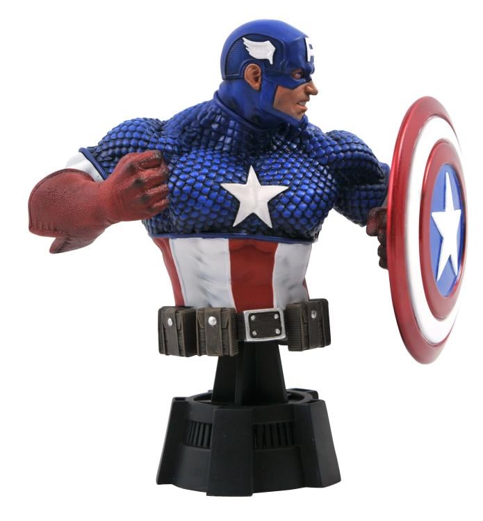 Marvel Captain America 1/7 Scale Limited Edition Mini Bust Gallery Image 4