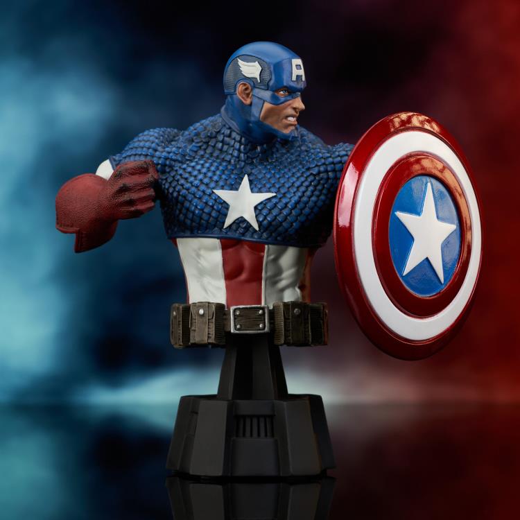 Marvel Captain America 1/7 Scale Limited Edition Mini Bust Gallery Image 6