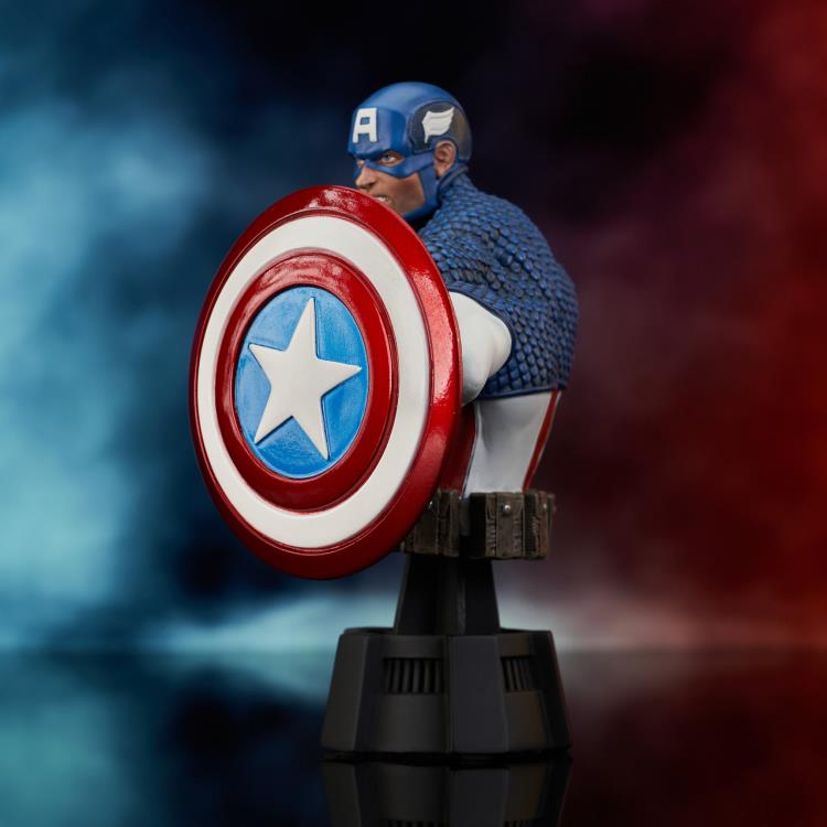Marvel Captain America 1/7 Scale Limited Edition Mini Bust Gallery Image 9