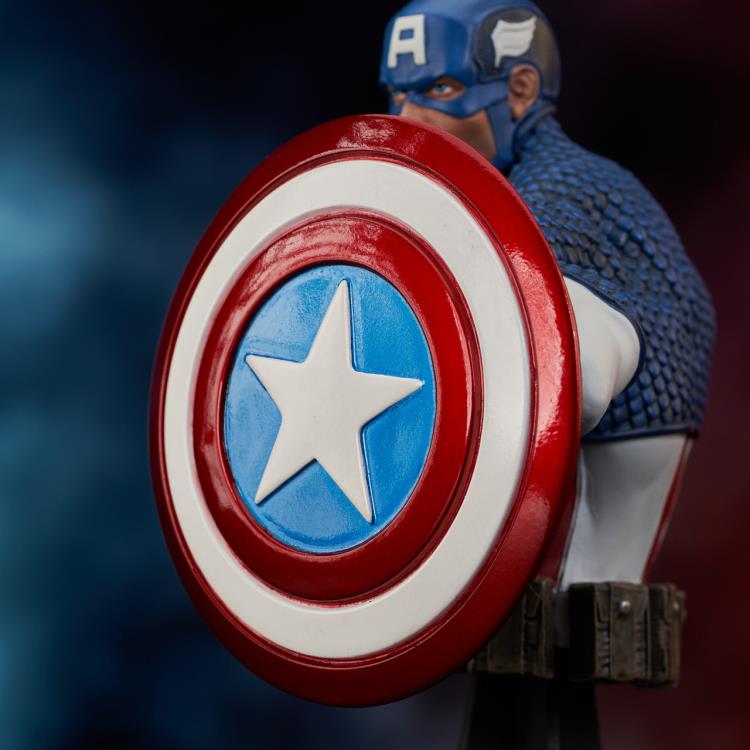 Marvel Captain America 1/7 Scale Limited Edition Mini Bust Gallery Image 12