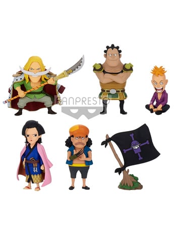 One Piece World Collectable Figure Wano Country Kaisouhen Vol.3 Set of 6 Figures Gallery Image 2