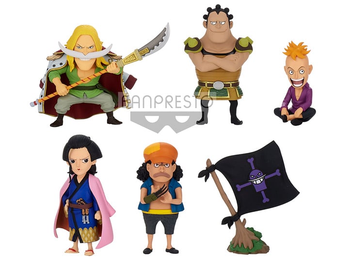 One Piece World Collectable Figure Wano Country Kaisouhen Vol.3 Set of 6 Figures Gallery Image 1
