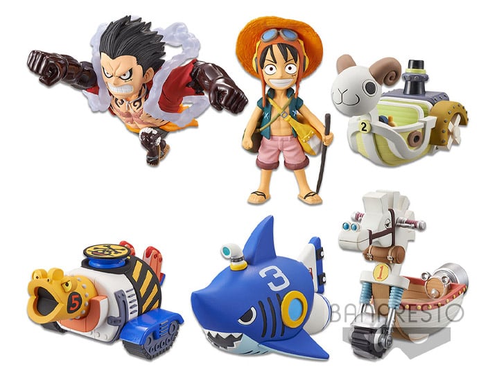 & フィギュア6個セット ワンピース ZOOシリーズ8個セット(WCF034) PIECE ワールドコレクタブルフィギュア～ONE ワンピース コミック・アニメ