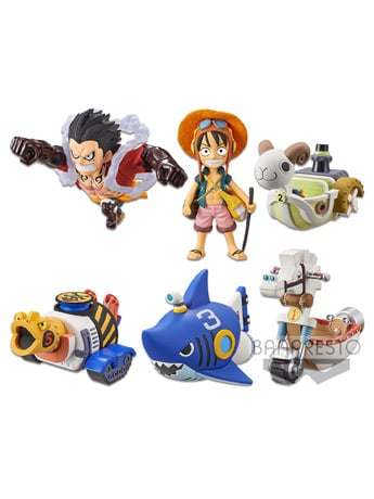 One Piece World Collectable Figure Treasure Rally Vol.1 Set of 6