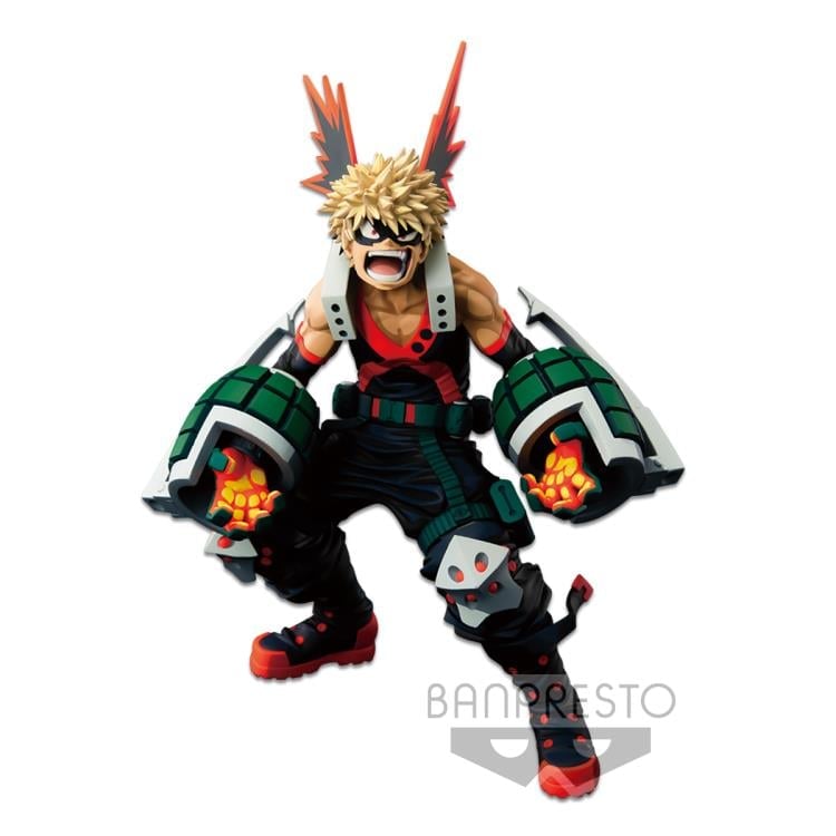 My Hero Academia World Figure Colosseum Super Master Stars Katsuki Bakugo (Two Dimensions Ver.) Gallery Image 3