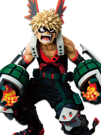 My Hero Academia World Figure Colosseum Super Master Stars Katsuki Bakugo (Two Dimensions Ver.) Gallery Image 2