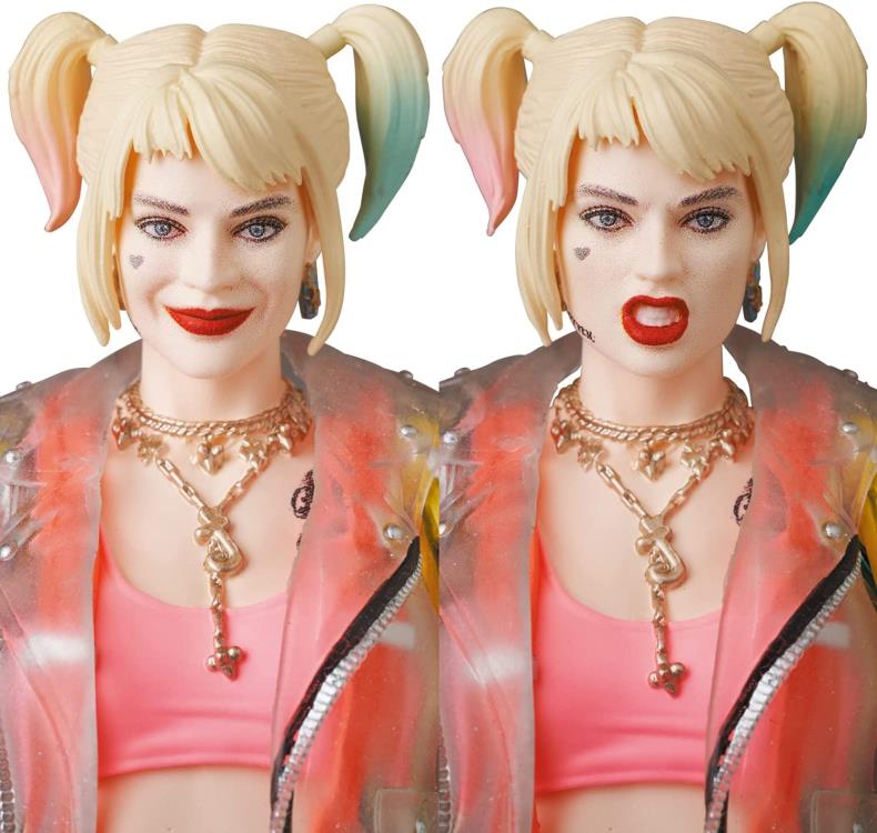 Birds of Prey MAFEX No.159 Harley Quinn (Caution Tape Jacket Ver.) Action Figure Gallery Image 8