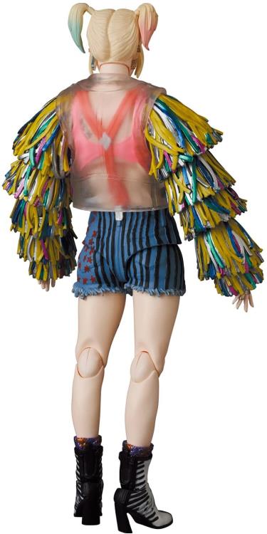 Birds of Prey MAFEX No.159 Harley Quinn (Caution Tape Jacket Ver.) Action Figure Gallery Image 6