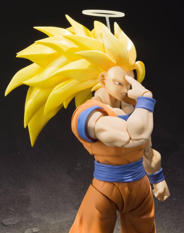 Dragon Ball Z S.H.Figuarts Super Saiyan 3 Goku (Reissue) Action Figure Gallery Image 7
