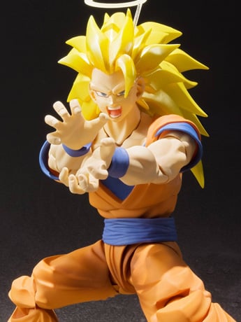 Dragon Ball Z S.H.Figuarts Super Saiyan 3 Goku (Reissue) Action Figure Gallery Image 2