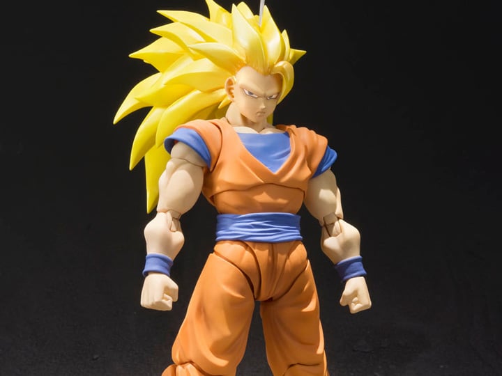 Dragon Ball Z S.H.Figuarts Super Saiyan 3 Goku (Reissue) Action Figure Gallery Image 1