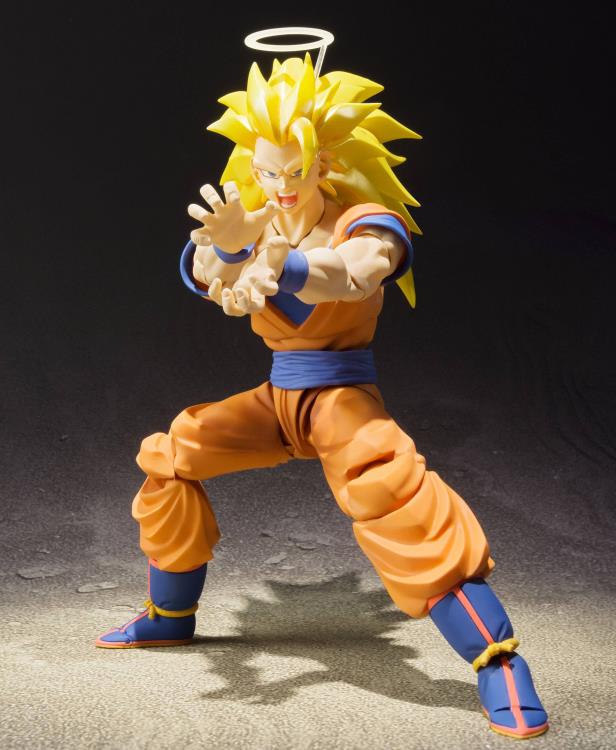 Dragon Ball Z S.H.Figuarts Super Saiyan 3 Goku (Reissue) Action Figure Gallery Image 4