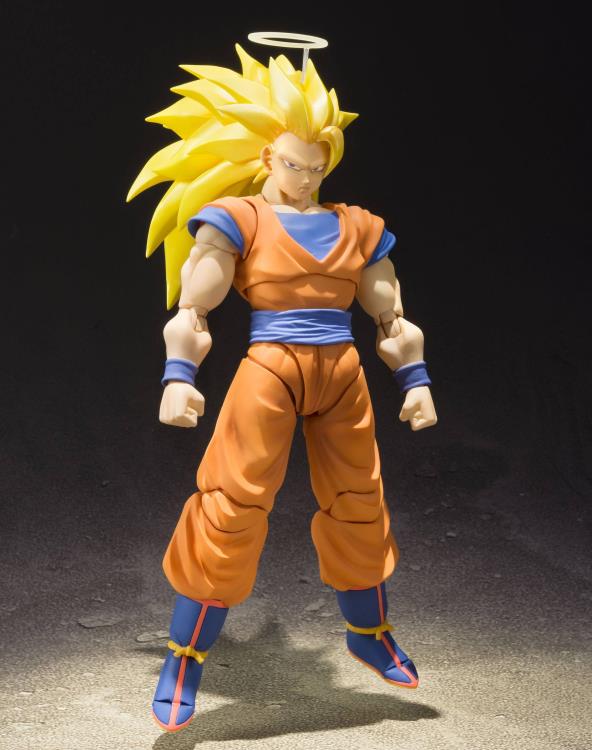 Dragon Ball Z S.H.Figuarts Super Saiyan 3 Goku (Reissue) Action Figure Gallery Image 3