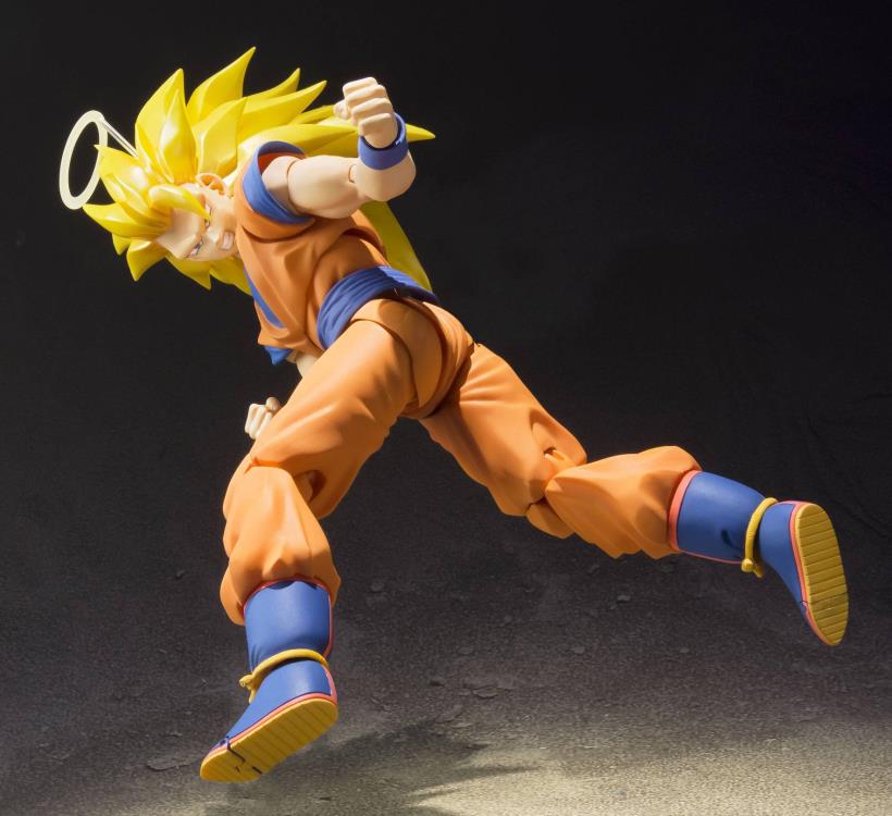 Dragon Ball Z S.H.Figuarts Super Saiyan 3 Goku (Reissue) Action Figure Gallery Image 6