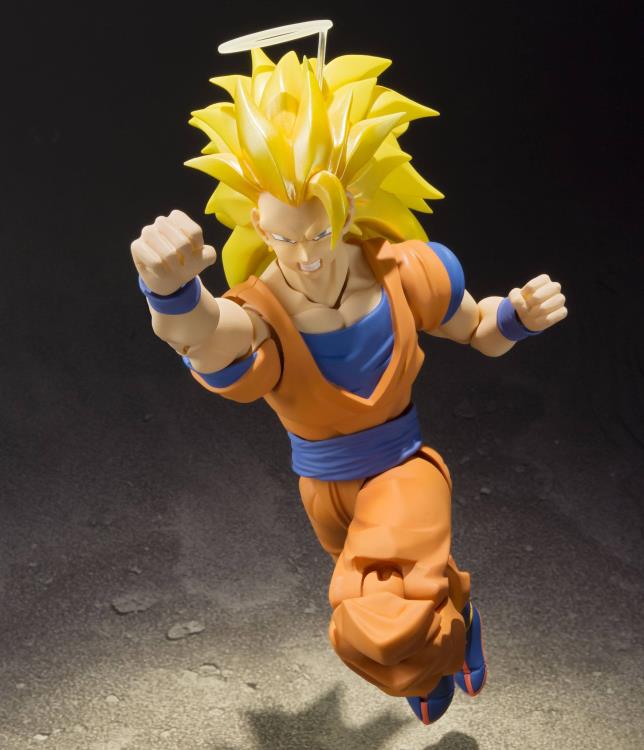 Dragon Ball Z S.H.Figuarts Super Saiyan 3 Goku (Reissue) Action Figure Gallery Image 5