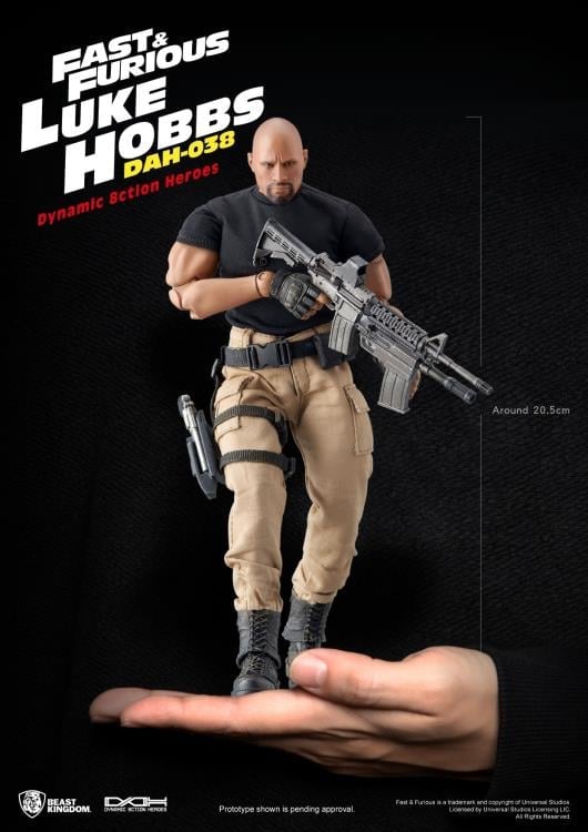 Fast and Furious Dynamic 8ction Heroes DAH-038 Luke Hobbs Gallery Image 4