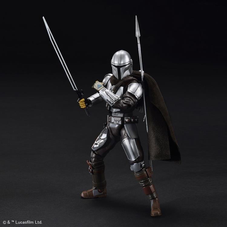 The Mandalorian Beskar Armor (Silver Coating Ver.) 1/12 Scale Model Kit Gallery Image 5