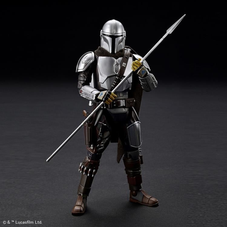 The Mandalorian Beskar Armor (Silver Coating Ver.) 1/12 Scale Model Kit Gallery Image 4