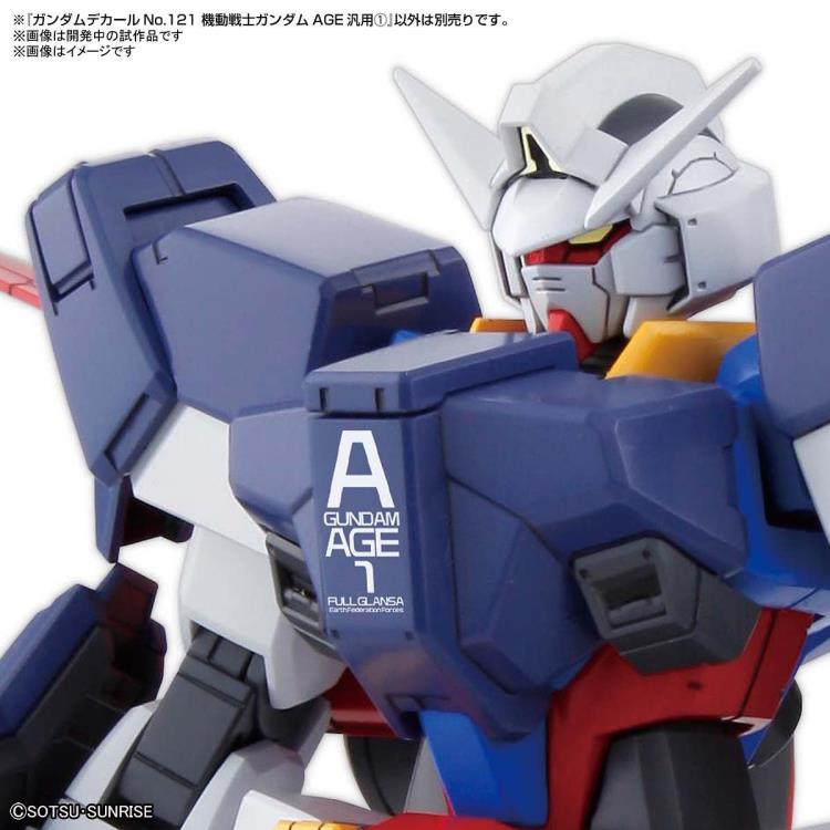 Gundam Decal No.121 Mobile Suit Gundam AGE-1 Multiuse Decal Sheets Gallery Image 5
