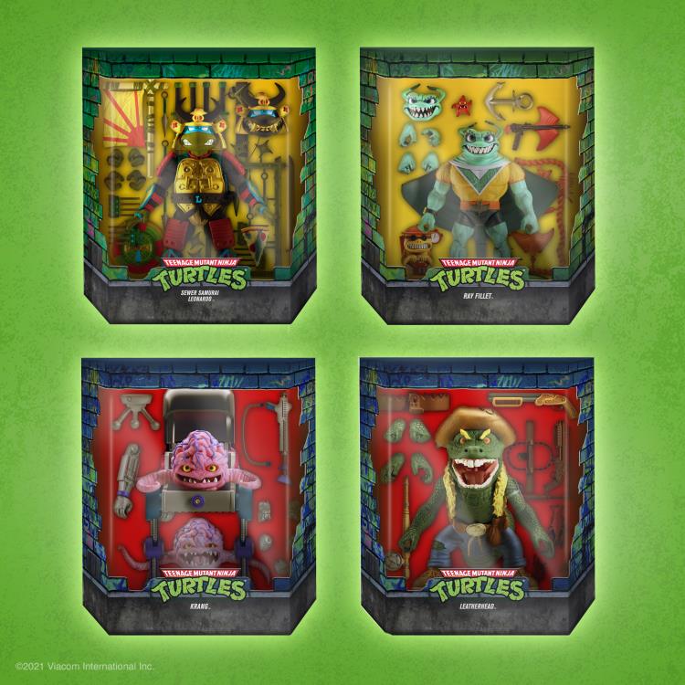Teenage Mutant Ninja Turtles ULTIMATES! Wave 5 Set of 4 Figures Gallery Image 29