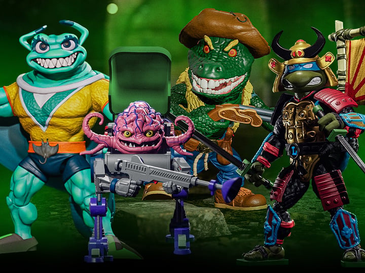 Teenage Mutant Ninja Turtles ULTIMATES! Wave 5 Set of 4 Figures Gallery Image 1