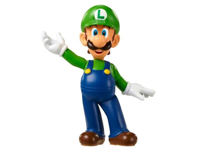 World of Nintendo 2.50" Limited Articulation Figures Series 03 - Luigi Gallery Image 1