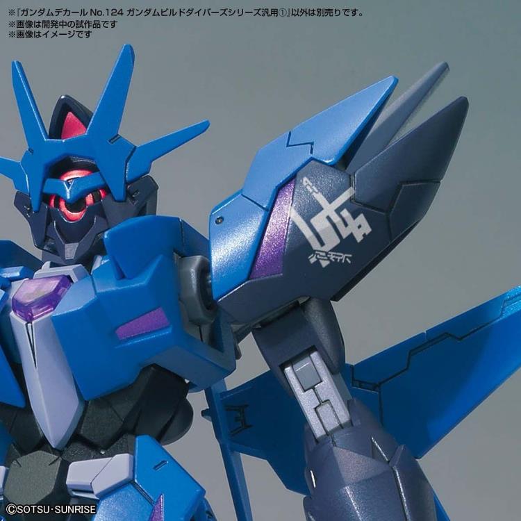 Gundam Decal No.124 Mobile Suit Gundam Build Divers No. 1 Multiuse Decal Sheets Gallery Image 4