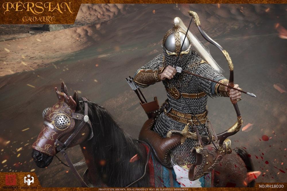 Persian Imperial Legion Cavalry & Warhorse 1/6 Scale Figure Set Gallery Image 8
