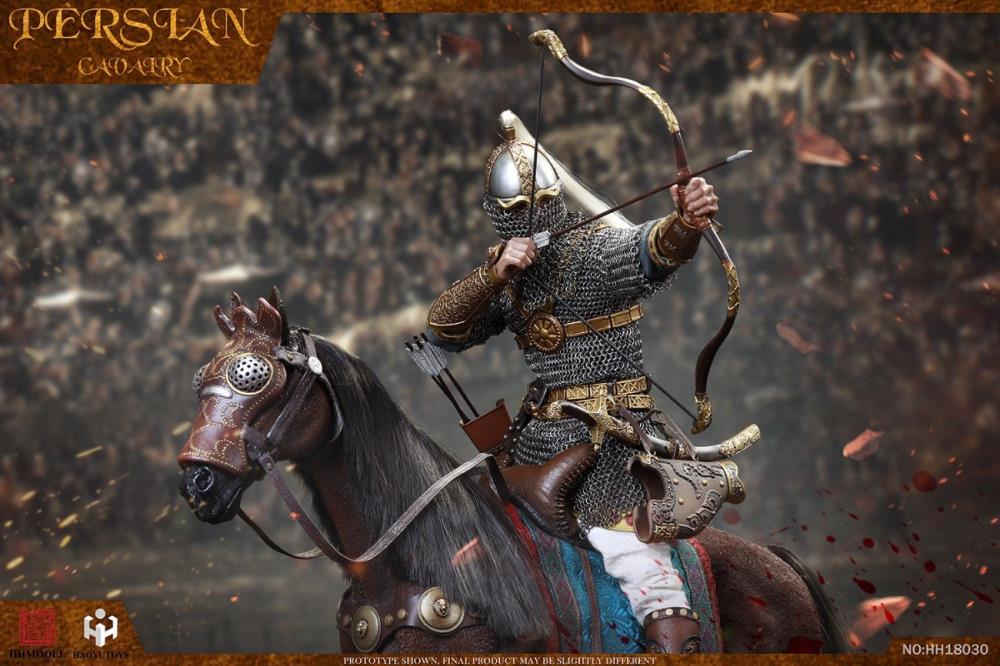 Persian Imperial Legion Cavalry & Warhorse 1/6 Scale Figure Set Gallery Image 5