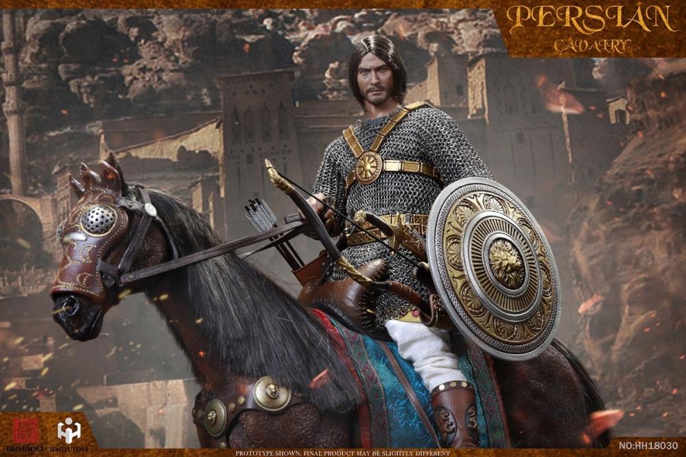 Persian Imperial Legion Cavalry & Warhorse 1/6 Scale Figure Set Gallery Image 6