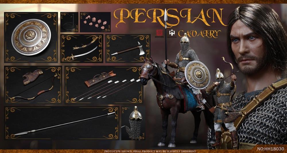 Persian Imperial Legion Cavalry & Warhorse 1/6 Scale Figure Set Gallery Image 10